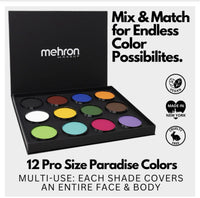 Mehron 12 Color pro pallet