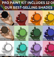 Mehron 12 Color pro pallet