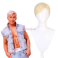 Blonde ken barbie wig