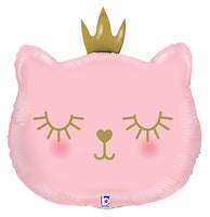 CAT PRINCESS 21" SHAPE foil balloon