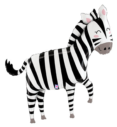 Betallic JUNGLE ZEBRA 50" Foil Balloon