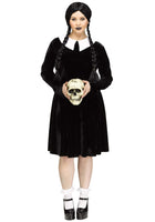 GOTHIC GIRL  Adult wednesday addams