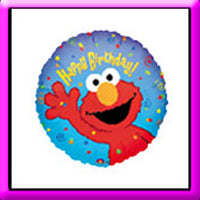 18in Elmo Birthday Balloon