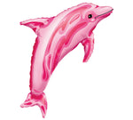 Anagram Pink Dolphin SuperShape Foil Balloon