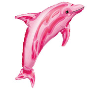 Pink Dolphin SuperShape Balloon