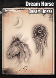 Wiser's Dream Horse AirBrush Tattoo Pro Stencil