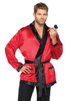 Leg Avenue Smoking Jacket The Bachelor Hugh Hefner Play Boy