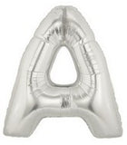 Letter Balloons - Silver 36"