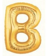 Letter Balloons - Gold 36"