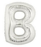 Letter Balloons - Silver 36"