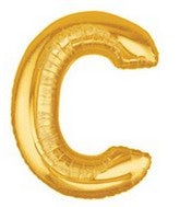 Letter Balloons - Gold 36"