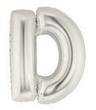 Letter Balloons - Silver 36"