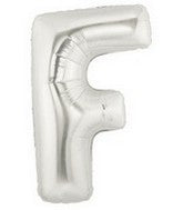 Letter Balloons - Silver 36"