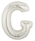 Letter Balloons - Silver 36"