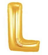 Letter Balloons - Gold 36"