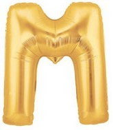 Letter Balloons - Gold 36"