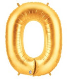 Letter Balloons - Gold 36"