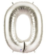 Letter Balloons - Silver 36"