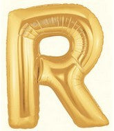 Letter Balloons - Gold 36"