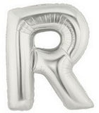 Letter Balloons - Silver 36"