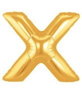 Letter Balloons - Gold 36"