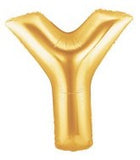 Letter Balloons - Gold 36"