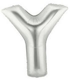 Letter Balloons - Silver 36"