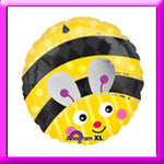 Anagram 18" Round Foil Balloon- Bumble Bee