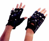 Studded Fingerless Gloves