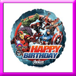 18in Birthday Avengers Super Hero Balloon