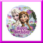 18" Frozen Birthday Foil Balloon