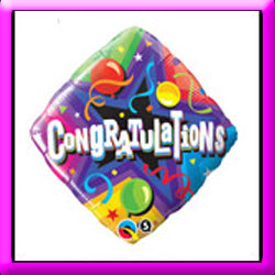18" Congratulations Foil Balloon