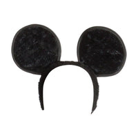 Black Plush Mouse ears mickey minnie disney