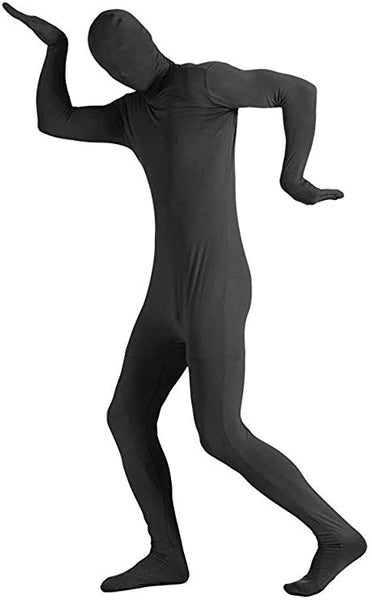 Rubie's Costume 2Nd Skin Zentai Supersuit, Costume black morphsuit adult large