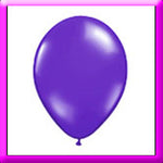 11" Purple Latex Balloon