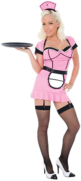 Playboy Classic Waitress Adult Halloween Costume
