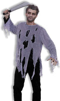 Forum Novelties Inc. Men's Zombie Shirt Halloween Costume, Gray, One Size…