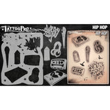 Wiser's Hip Hop AirBrush Tattoo Pro Stencil