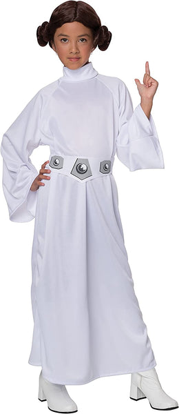 Rubies Costume Co. Star Wars Child's Deluxe Princess Leia Costume, Large (size 12-14)