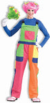 Forum Novelties Unisex adult halloween Clown Overalls Adult Costume