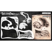 Wiser's Americana  Tattoo Pro Stencil