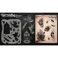 Wiser's Free Birds Tattoo Pro Stencil