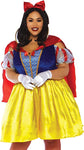 Leg Avenue Womens Womens Plus Fairytale Snow White Costume