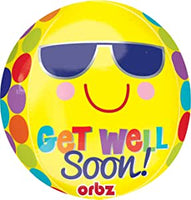 Get Well Soon Orbz Balloon
