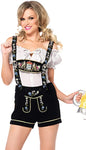 Leg Avenue Women's 2 Piece Edelweiss Lederhosen