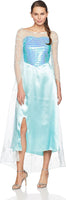 Disguise Women's Disney Frozen Princess Elsa Deluxe Costume Size Adult Small 4-6