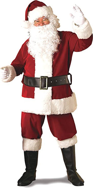 Rubies Costume Deluxe Ultra Velvet Santa Suit