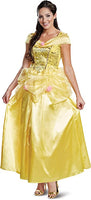 Disney Belle Yellow Princess Dress adult halloween costume plus size 18-20