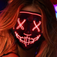 Purge mask light up