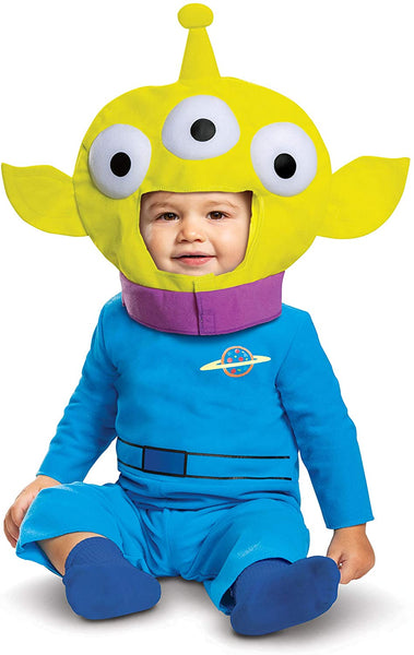 Disguise Baby Boy's Disney Pixar Toy Store and Beyond Alien Classic Costume Baby 12-18months